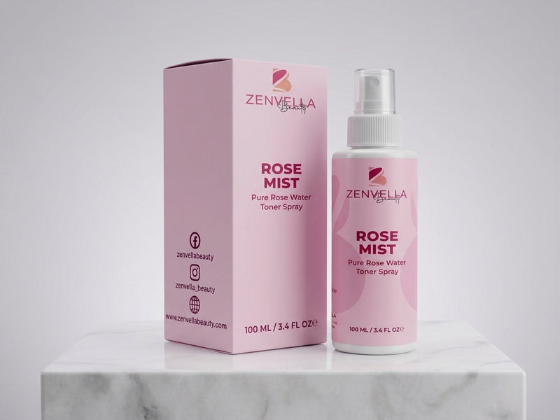Rose Mist – Pure Rose Water Toner Spray 100ML